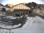 Archiv Foto Webcam Stuben am Arlberg - Blick auf das Après Post Hotel 15:00