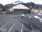 Archiv Foto Webcam Stuben am Arlberg - Blick auf das Après Post Hotel 15:00