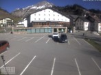 Archiv Foto Webcam Stuben am Arlberg - Blick auf das Après Post Hotel 11:00