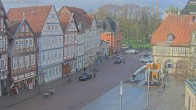 Archiv Foto Webcam Celle: Altes Rathaus und Stechbahn 08:00