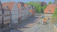 Archiv Foto Webcam Celle: Altes Rathaus und Stechbahn 09:00