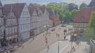 Archiv Foto Webcam Celle: Altes Rathaus und Stechbahn 15:00