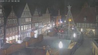 Archiv Foto Webcam Celle: Altes Rathaus und Stechbahn 03:00