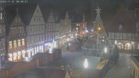 Archiv Foto Webcam Celle: Altes Rathaus und Stechbahn 05:00