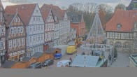 Archiv Foto Webcam Celle: Altes Rathaus und Stechbahn 13:00