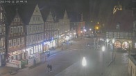 Archiv Foto Webcam Celle: Altes Rathaus und Stechbahn 19:00