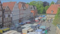 Archiv Foto Webcam Celle: Altes Rathaus und Stechbahn 09:00