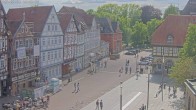 Archiv Foto Webcam Celle: Altes Rathaus und Stechbahn 15:00