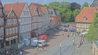 Archiv Foto Webcam Celle: Altes Rathaus und Stechbahn 09:00