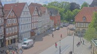 Archiv Foto Webcam Celle: Altes Rathaus und Stechbahn 13:00