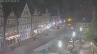 Archiv Foto Webcam Celle: Altes Rathaus und Stechbahn 01:00