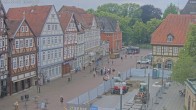 Archiv Foto Webcam Celle: Altes Rathaus und Stechbahn 09:00
