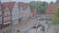 Archiv Foto Webcam Celle: Altes Rathaus und Stechbahn 15:00