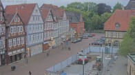 Archiv Foto Webcam Celle: Altes Rathaus und Stechbahn 19:00