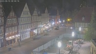 Archiv Foto Webcam Celle: Altes Rathaus und Stechbahn 23:00
