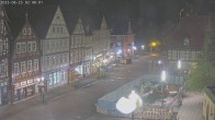 Archiv Foto Webcam Celle: Altes Rathaus und Stechbahn 02:00