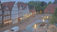 Archiv Foto Webcam Celle: Altes Rathaus und Stechbahn 04:00