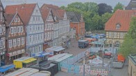 Archiv Foto Webcam Celle: Altes Rathaus und Stechbahn 08:00