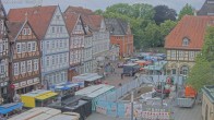 Archiv Foto Webcam Celle: Altes Rathaus und Stechbahn 10:00
