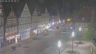 Archiv Foto Webcam Celle: Altes Rathaus und Stechbahn 23:00