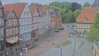 Archiv Foto Webcam Celle: Altes Rathaus und Stechbahn 09:00