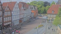 Archiv Foto Webcam Celle: Altes Rathaus und Stechbahn 09:00