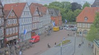 Archiv Foto Webcam Celle: Altes Rathaus und Stechbahn 09:00