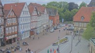 Archiv Foto Webcam Celle: Altes Rathaus und Stechbahn 15:00