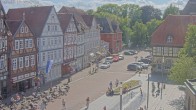 Archiv Foto Webcam Celle: Altes Rathaus und Stechbahn 15:00