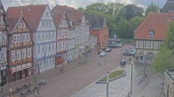 Archiv Foto Webcam Celle: Altes Rathaus und Stechbahn 17:00