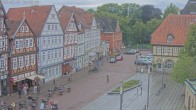Archiv Foto Webcam Celle: Altes Rathaus und Stechbahn 13:00