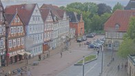 Archiv Foto Webcam Celle: Altes Rathaus und Stechbahn 17:00