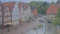 Archiv Foto Webcam Celle: Altes Rathaus und Stechbahn 19:00
