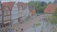 Archiv Foto Webcam Celle: Altes Rathaus und Stechbahn 15:00