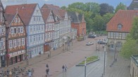 Archiv Foto Webcam Celle: Altes Rathaus und Stechbahn 17:00