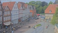 Archiv Foto Webcam Celle: Altes Rathaus und Stechbahn 09:00