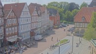 Archiv Foto Webcam Celle: Altes Rathaus und Stechbahn 13:00