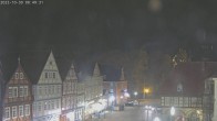 Archiv Foto Webcam Celle: Altes Rathaus und Stechbahn 23:00