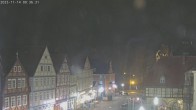 Archiv Foto Webcam Celle: Altes Rathaus und Stechbahn 23:00