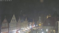 Archiv Foto Webcam Celle: Altes Rathaus und Stechbahn 01:00