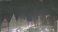 Archiv Foto Webcam Celle: Altes Rathaus und Stechbahn 23:00