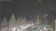 Archiv Foto Webcam Celle: Altes Rathaus und Stechbahn 23:00