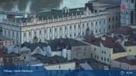 Archiv Foto Webcam Passau: Blick von der Veste Oberhaus auf Donau und Altstadt 19:00