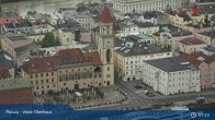 Archived image Webcam Passau: View from Veste Oberhaus 01:00