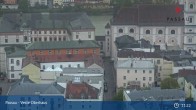 Archiv Foto Webcam Passau: Blick von der Veste Oberhaus auf Donau und Altstadt 11:00
