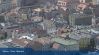 Archiv Foto Webcam Passau: Blick von der Veste Oberhaus auf Donau und Altstadt 13:00