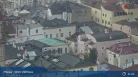 Archiv Foto Webcam Passau: Blick von der Veste Oberhaus auf Donau und Altstadt 17:00