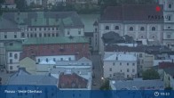 Archiv Foto Webcam Passau: Blick von der Veste Oberhaus auf Donau und Altstadt 04:00