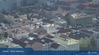 Archiv Foto Webcam Passau: Blick von der Veste Oberhaus auf Donau und Altstadt 17:00