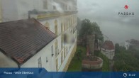 Archiv Foto Webcam Passau: Blick von der Veste Oberhaus auf Donau und Altstadt 11:00
